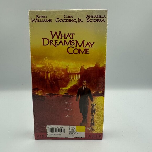 What Dreams May Come VHS 1998 Movie Drama Robin Williams Sealed - Picture 1 of 2